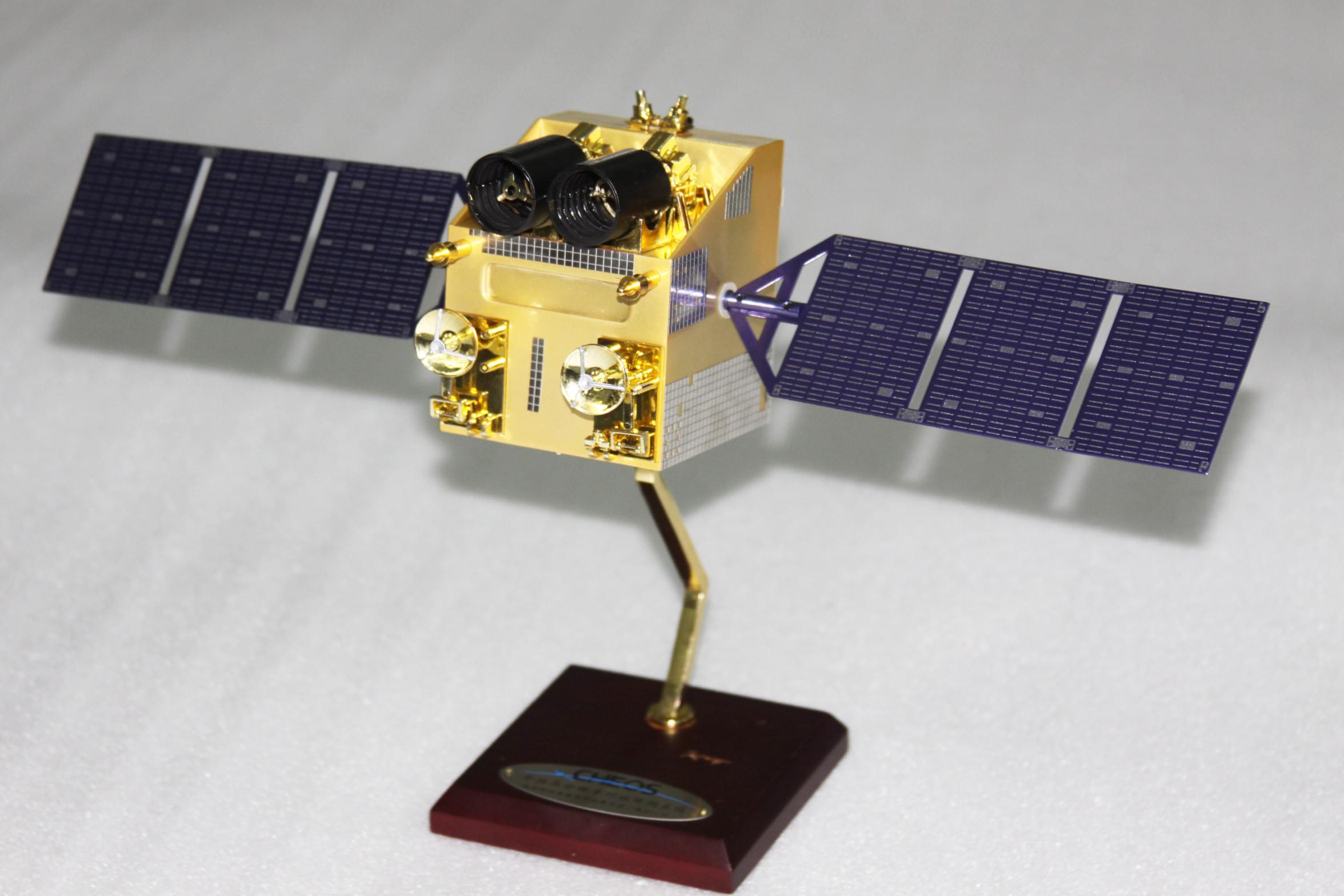 高分二号卫星模型